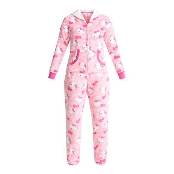 Hello Kitty Women's Graphic Union Suit, Sizes XL-3X - Picture 8 of 8